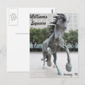 Carte Postale Mustangs de Las Colinas # 4 (Devant / Derrière)