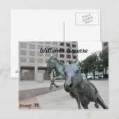 Carte Postale Mustangs de Las Colinas # 9 (Devant / Derrière)