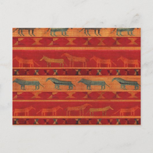 Carte Postale Mustangs Gypsy Sauvages (Devant)