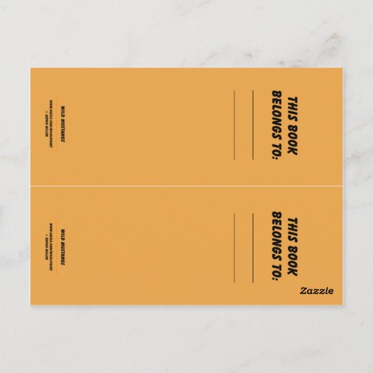 Carte Postale Mustangs sauvages (Dos)