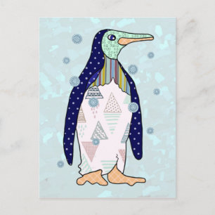 Carte Postale Musterpinguine
