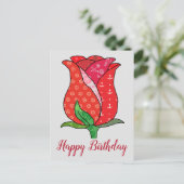 Carte Postale Musterrose (Debout devant)