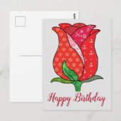 Carte Postale Musterrose (Devant / Derrière)