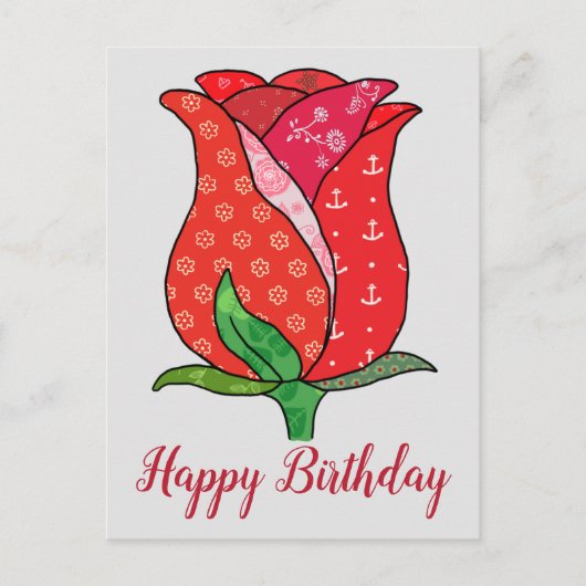 Carte Postale Musterrose (Devant)