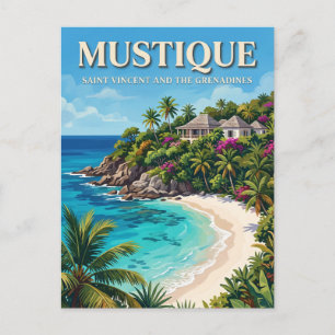 Carte Postale Mustique Saint-Vincent-et-les-Grenadines