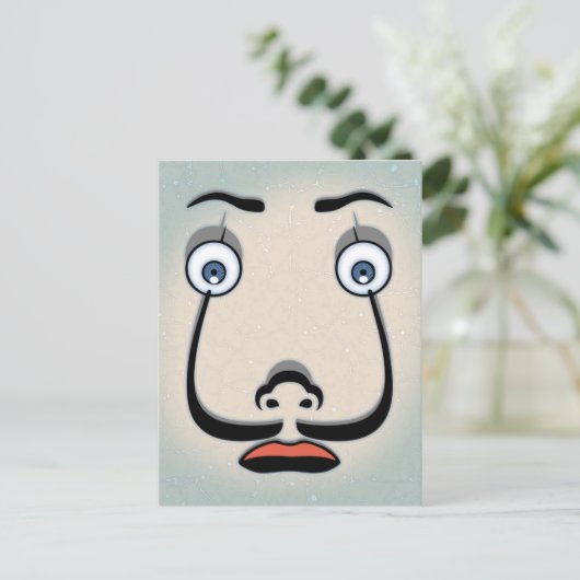 Carte Postale Mustouch (Debout devant)