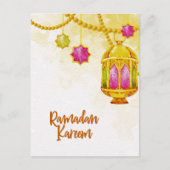 Carte postale musulmane Ramadan Kareem (Devant)