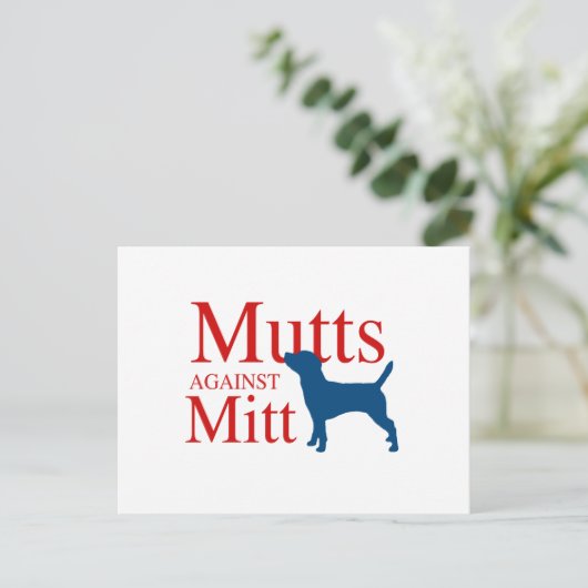 Carte Postale Mutts contre Mitt (Debout devant)