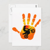 CARTE POSTALE MX MAINS (Devant / Derrière)