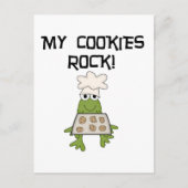 Carte Postale My Cookies Rock Tshirts et cadeaux (Devant)