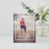 Carte Postale My Favori Adventure Buddy Photo (Debout devant)