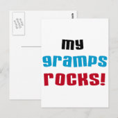 Carte Postale My Gramps Rocks T-shirts et cadeaux (Devant / Derrière)