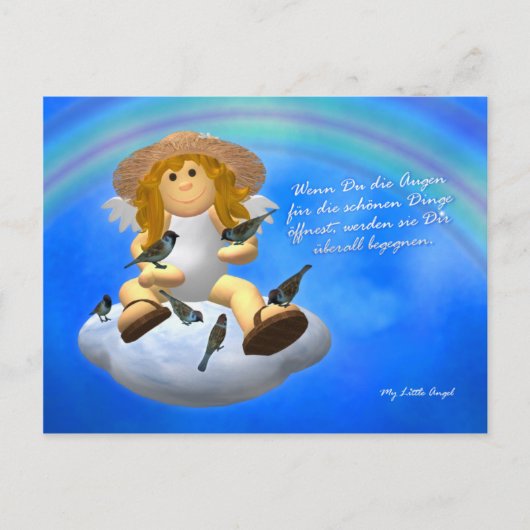 Carte Postale My Little Angel : Schöne Dinge (Devant)