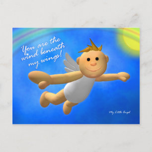 Carte Postale My Little Angel : Vent