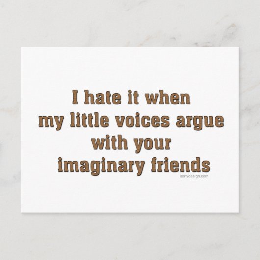 Carte Postale My Little Voices (Devant)