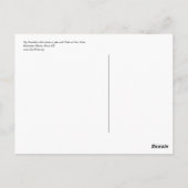 Carte Postale My Turbulente Miss avec Taba Postcard (Dos)