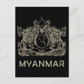 Carte Postale Myanmar vintage (Devant)