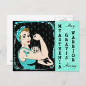 Carte postale Myasthenia Gravis (Devant / Derrière)