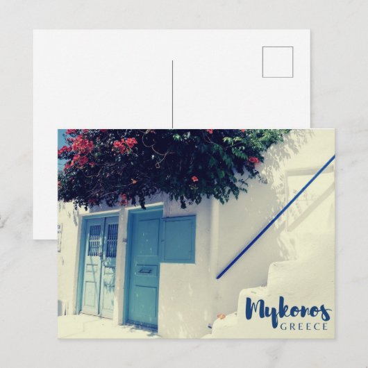Carte Postale Myconos (Devant / Derrière)