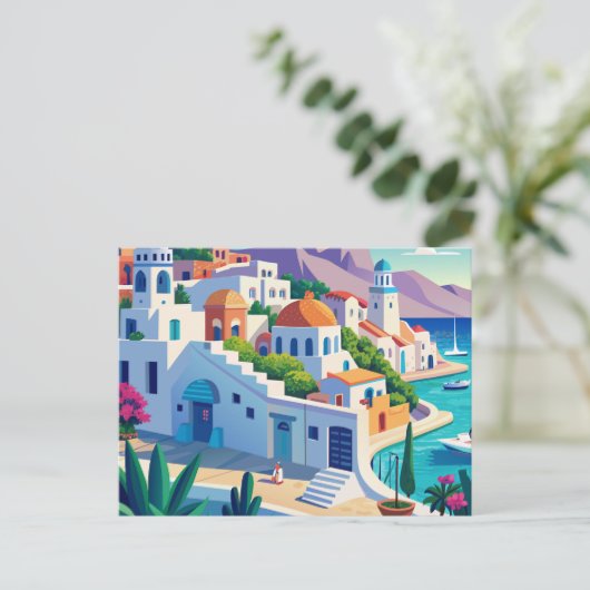 Carte Postale Mykonos, Grèce (Debout devant)