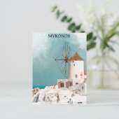 Carte Postale Mykonos Grèce Alefkandra (Debout devant)