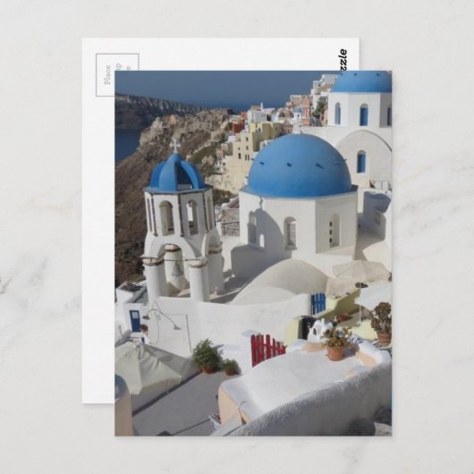 Carte Postale Mykonos Grèce Travel (Devant / Derrière)