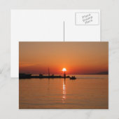 Carte postale Mykonos Sunset (Devant / Derrière)