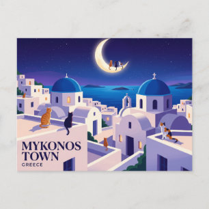 Carte Postale Mykonos Town Grèce