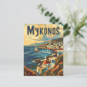 Carte Postale Mykonos Vintage (Debout devant)