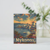 Carte Postale Mykonos Vintage (Debout devant)
