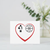 Carte Postale MyLove : Basketball (Debout devant)