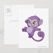 Carte Postale Mynci Purple (Devant / Derrière)