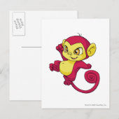 Carte Postale Mynci Rouge (Devant / Derrière)