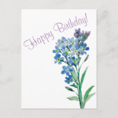 Carte postale Myosotis (Devant)