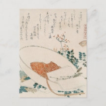 Myriad Grasses Shell par Hokusai