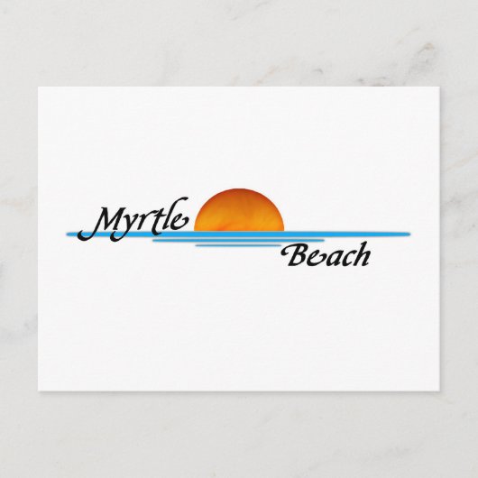 Carte Postale Myrtle Beach (Devant)