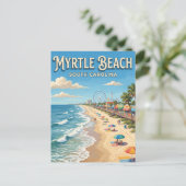 Carte Postale Myrtle Beach (Debout devant)