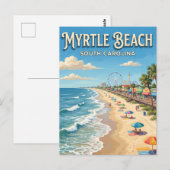 Carte Postale Myrtle Beach (Devant / Derrière)