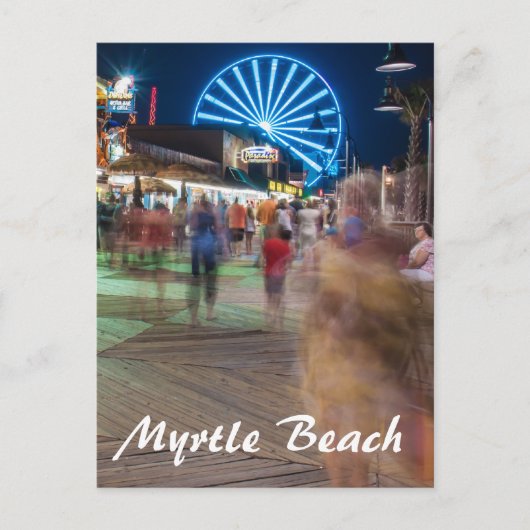 Carte Postale Myrtle Beach (Devant)