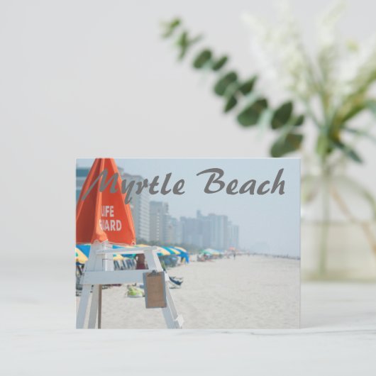 Carte Postale Myrtle Beach (Debout devant)