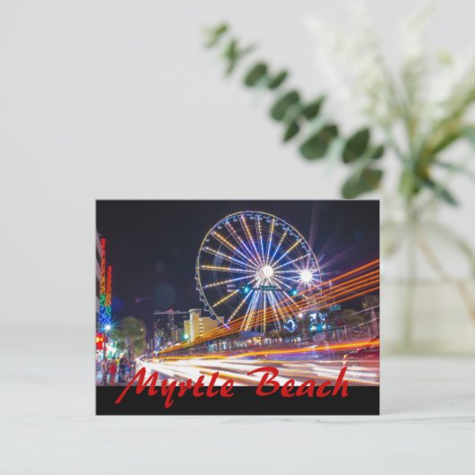 Carte Postale Myrtle Beach (Debout devant)