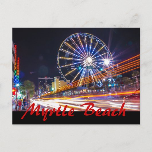 Carte Postale Myrtle Beach (Devant)