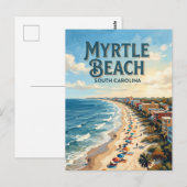 Carte Postale Myrtle Beach (Devant / Derrière)