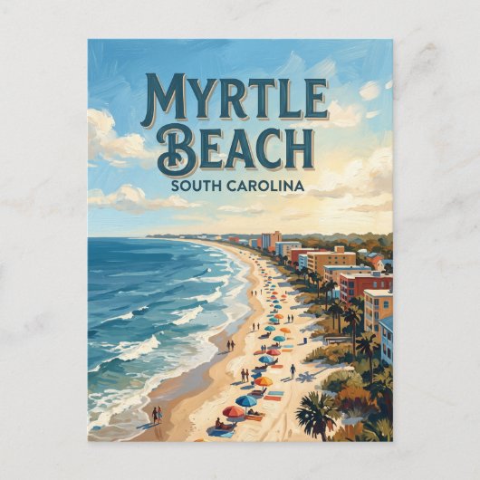 Carte Postale Myrtle Beach (Devant)