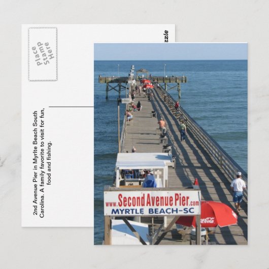 Carte postale Myrtle Beach (Devant / Derrière)