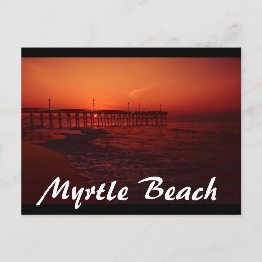 Carte Postale Myrtle Beach (Devant)