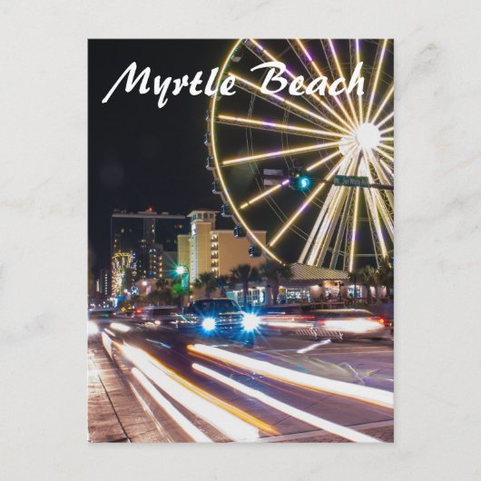 Carte Postale Myrtle Beach (Devant)