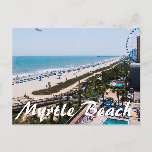 Carte Postale Myrtle Beach (Devant)