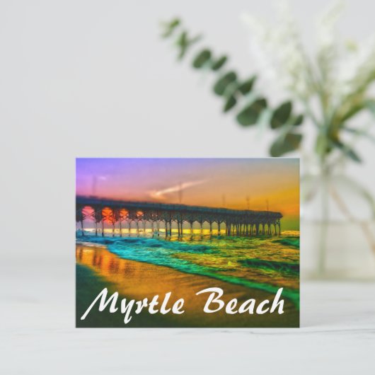 Carte Postale Myrtle Beach (Debout devant)