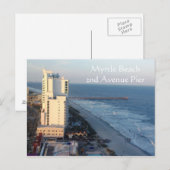 Carte postale Myrtle Beach 2nd Avenue Pier (Devant / Derrière)